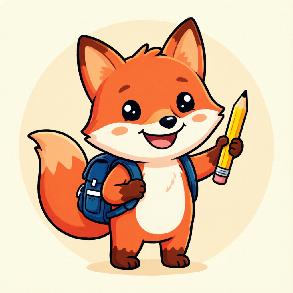 Mascotte Filou le renard